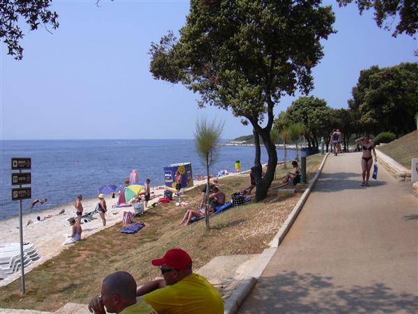 Strandweg vorm Belverdere