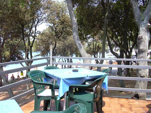 Snackbar am Strand-Belverdere