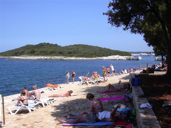 Strand vor Belverdere