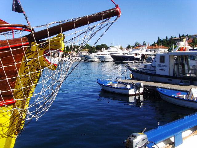 Im Hafen von Vrsar Sept. 2010