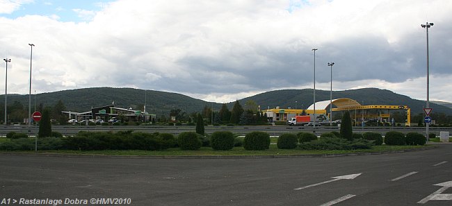 A1 > Rastanlage Dobra > Blick von der Ost- zur Westseite