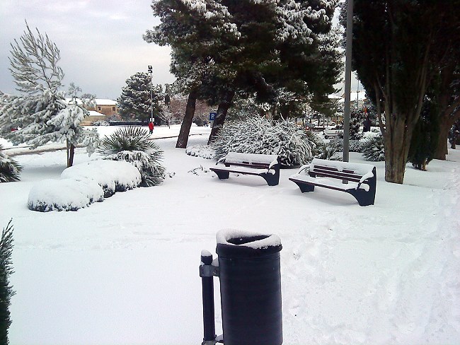 Winter in Porec Dezember 2009