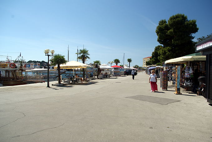 Porec am Hafen