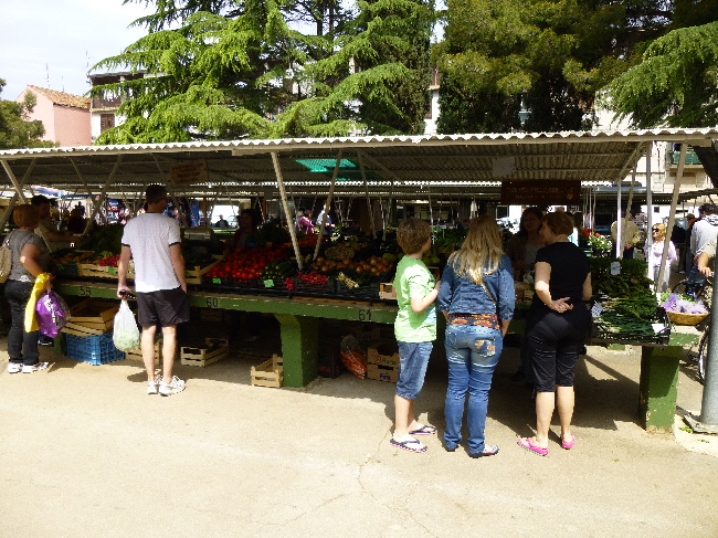 Markt in Umag