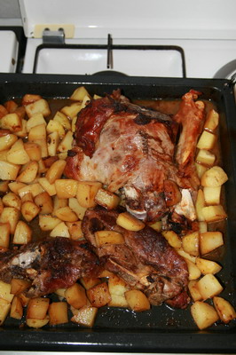 Lamm ala Schwiegermama Weihnachten2006