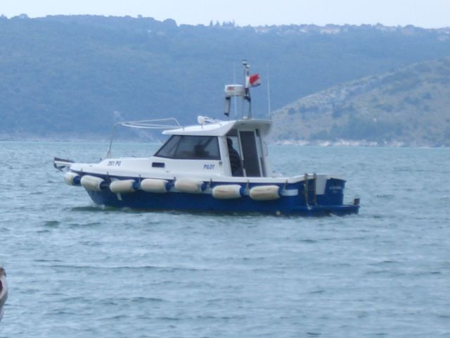 ADRIA bei Pula > Prüfungsboot für Bootspatent