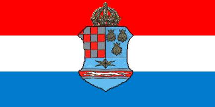 Flagge > Habsburger Königreich > Kroatien, Slavonia und Dalmatien