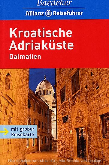 REISEFÜHRER > KROATISCHE ADRIAKÜSTE / DALMATIEN > BAEDEKER mit Reisekarte