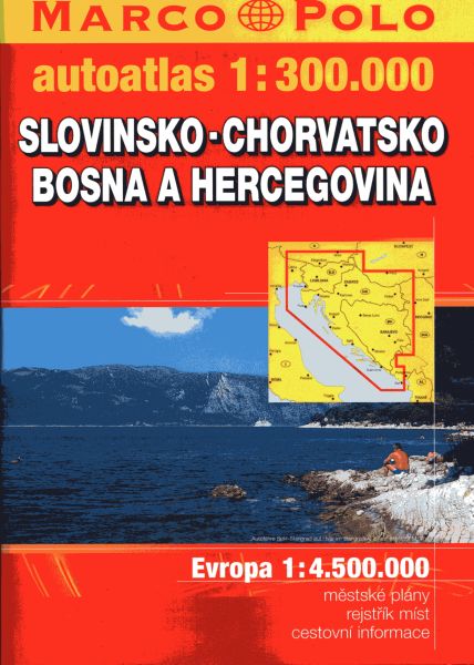 REISEATLAS > SLO-HR-BIH von MARCO POLO CZ