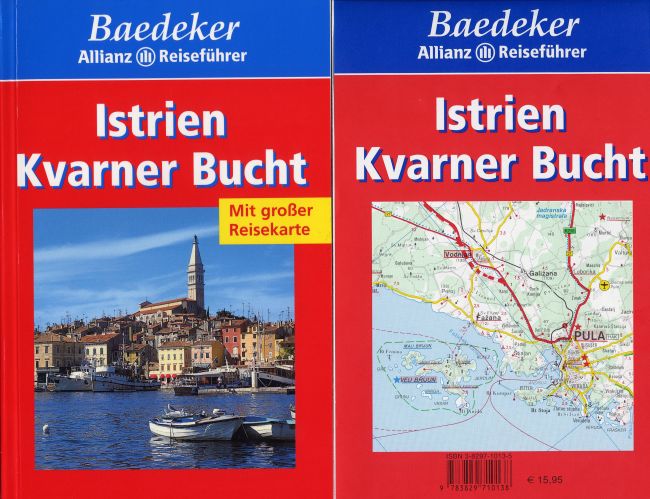 REISEFÜHRER > ISTRIEN / KVARNER BUCHT > BAEDEKER mit Reisekarte