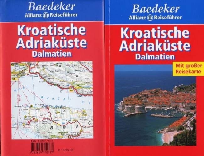 REISEFÜHRER > KROATISCHE ADRIAKÜSTE / DALMATIEN > BAEDEKER mit Reisekarte