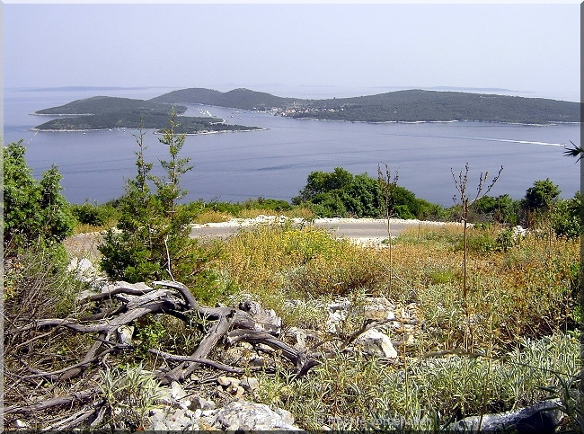 am Inselende von Losinj