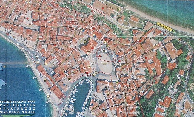 PIRAN > 0-Stadtplan > Zentrumsausschnitt