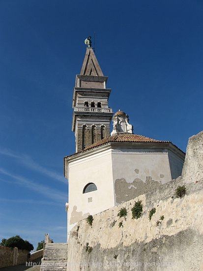 PIRAN > Cerkev Sv Jurija > Krstelnica - Baptisterium St Georg