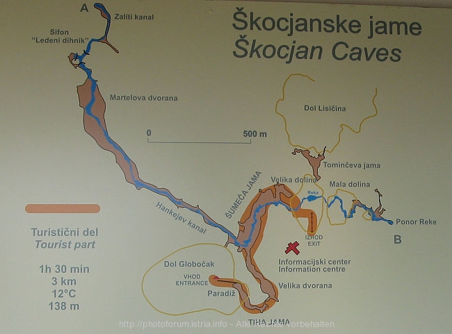 SKOCJANSKE JAME > 0 > Höhlensystem