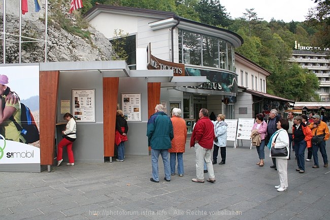 POSTOJNA > Adelsberger Grotten - Postojnska jama > Eintrittskartenverkauf