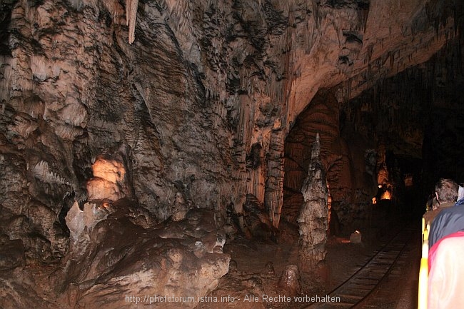 POSTOJNA > Adelsberger Grotten - Postojnska jama > Höhleneinfahrt