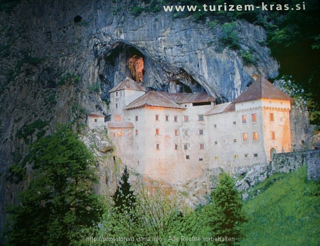 POSTOJNA > Adelsberger Grotten - Postojnska jama > Höhlenplakat - Predjamski grad