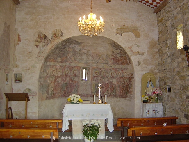 ZAMASK-TONCINICI > Kapelle Sveti Kriz > Fresken