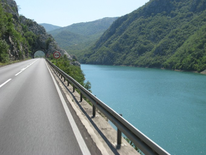 Neretva vor Mostar