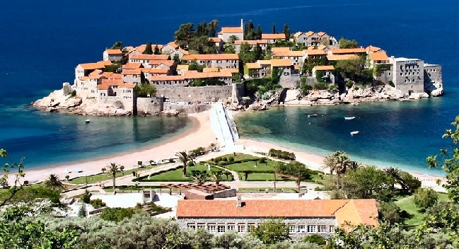 SVETI STEFAN > Hotelinsel