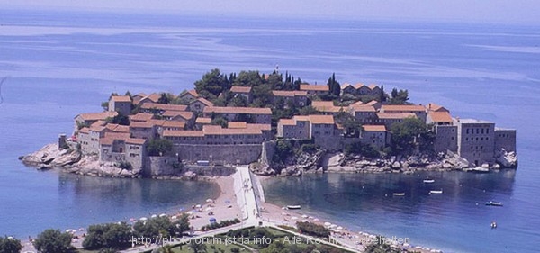 SVETI STEFAN > Panorama