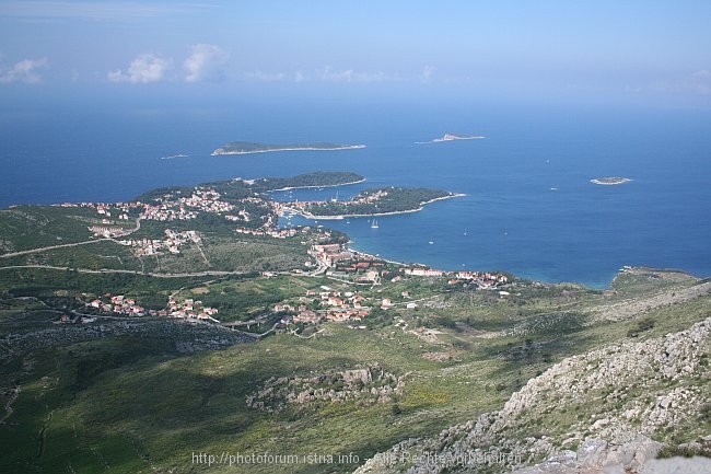 KONAVLE > Berg Strazisce > Blick auf Cavtat