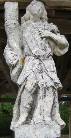 ZMINJ Modrusani Kirche  Figur