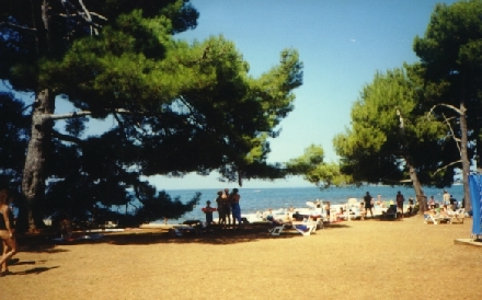 POREC > Borik > Strand Pical - Liegefläche