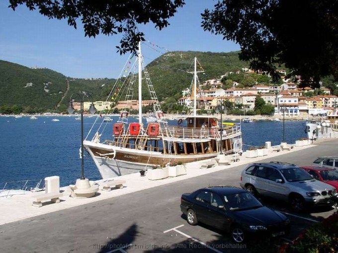 Rabac Hafen