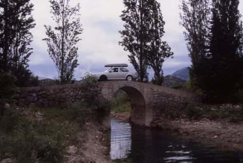 BACINSKA JEZERA > Brücke