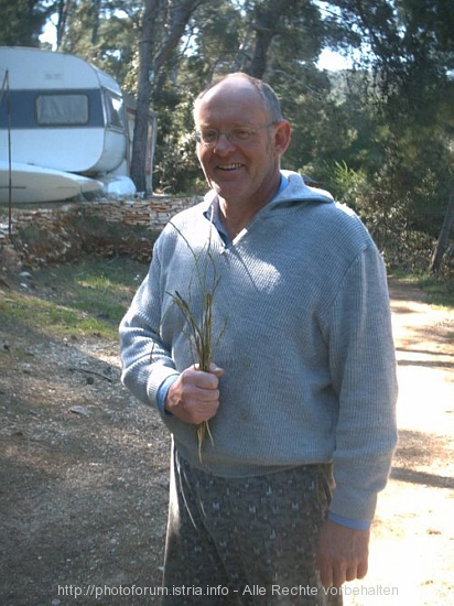 Peter mit Spargel