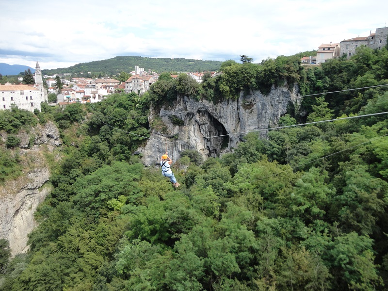 ZipLine Pazinska jama 3