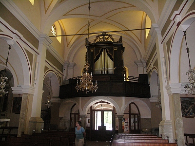 PAZIN > Pfarrkirche Sveti Nikola > Orgel