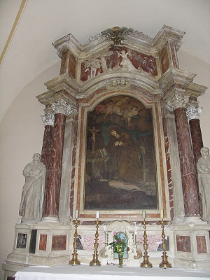 PAZIN > Pfarrkirche Sveti Nikola > Altar