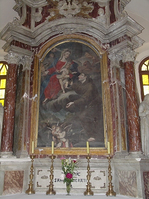 PAZIN > Pfarrkirche Sveti Nikola > Altar