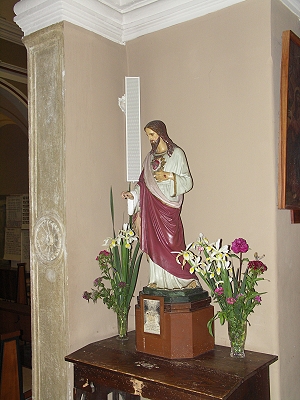 PAZIN > Pfarrkirche Sveti Nikola > Christusstatue