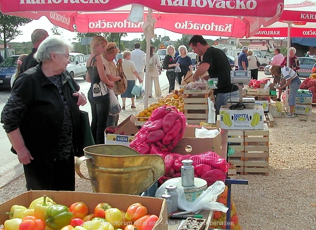 Bauernmarkt in Vodnjan 8