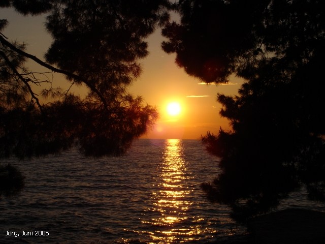 POREC > Materada > Sonnenuntergang