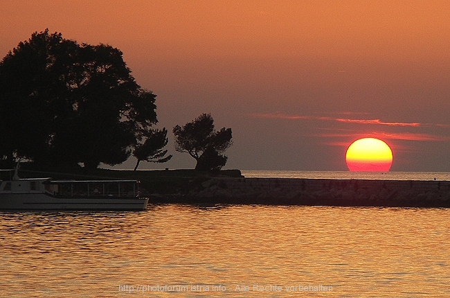 Sonnenuntergang im November