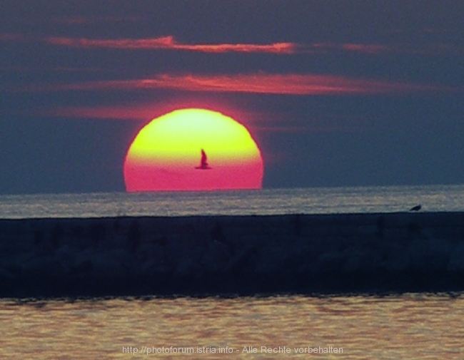 Sonnenuntergang im November