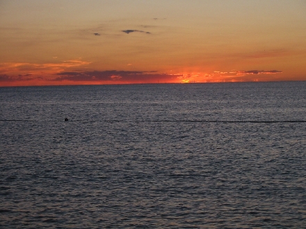 POREC > Sonnenuntergang über der Riviera