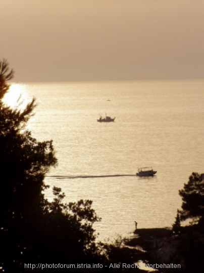 POREC > Plava Laguna > Ein Sommertag geht zu Ende