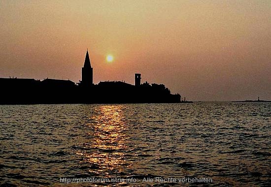 Porec > Sonnenuntergang