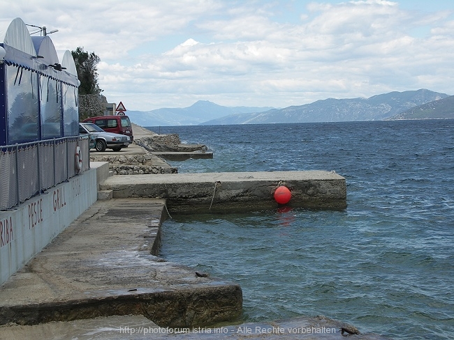 Insel Cres > VALUN >Blick auf den Vojak