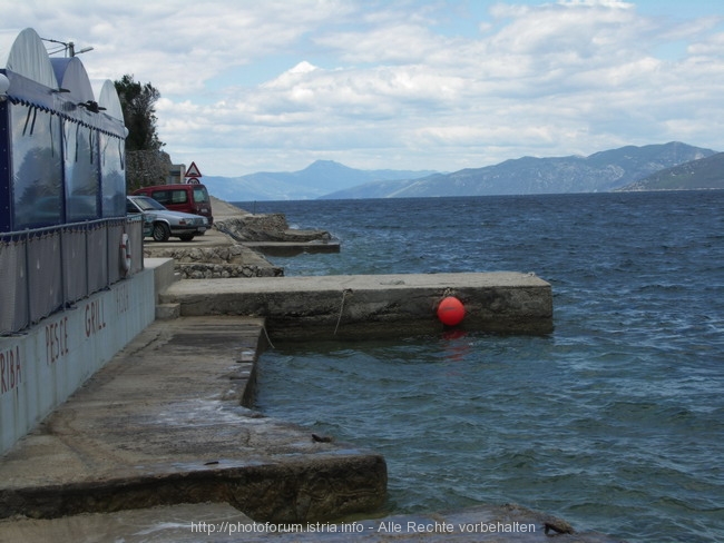 Otok CRES > Valun > Blick auf Ucka