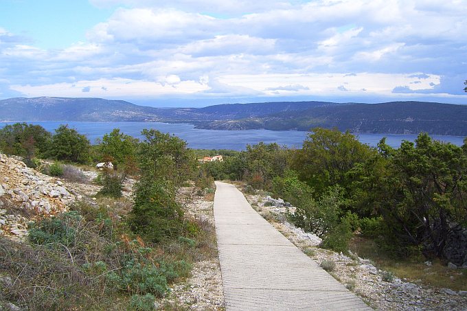 Wanderung nach Lubenice 03 > Wanderweg