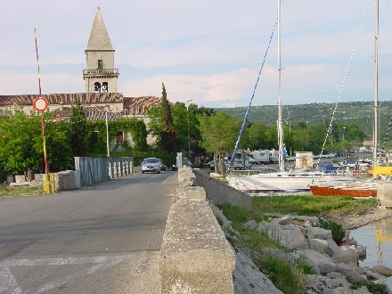 Otok CRES > Osor > Drehbrücke