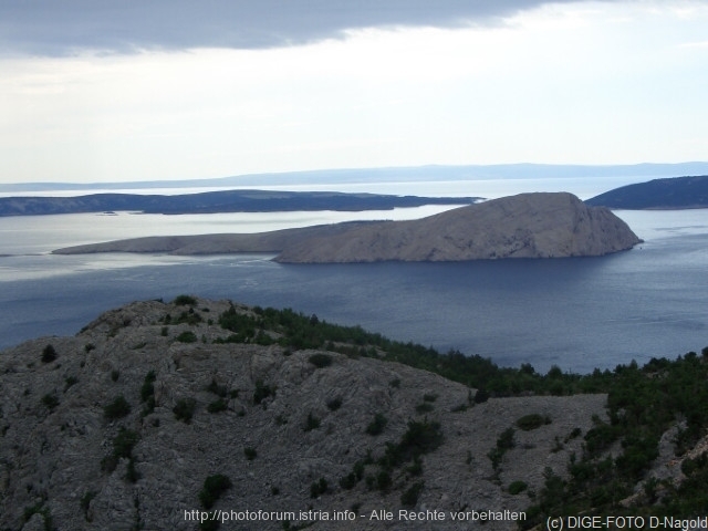 Küste bei Senj nach Sturm