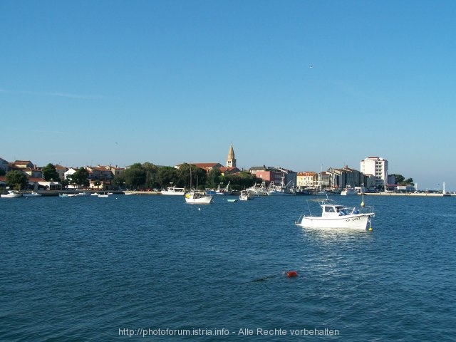 Umag Stadtansicht Vorderseite